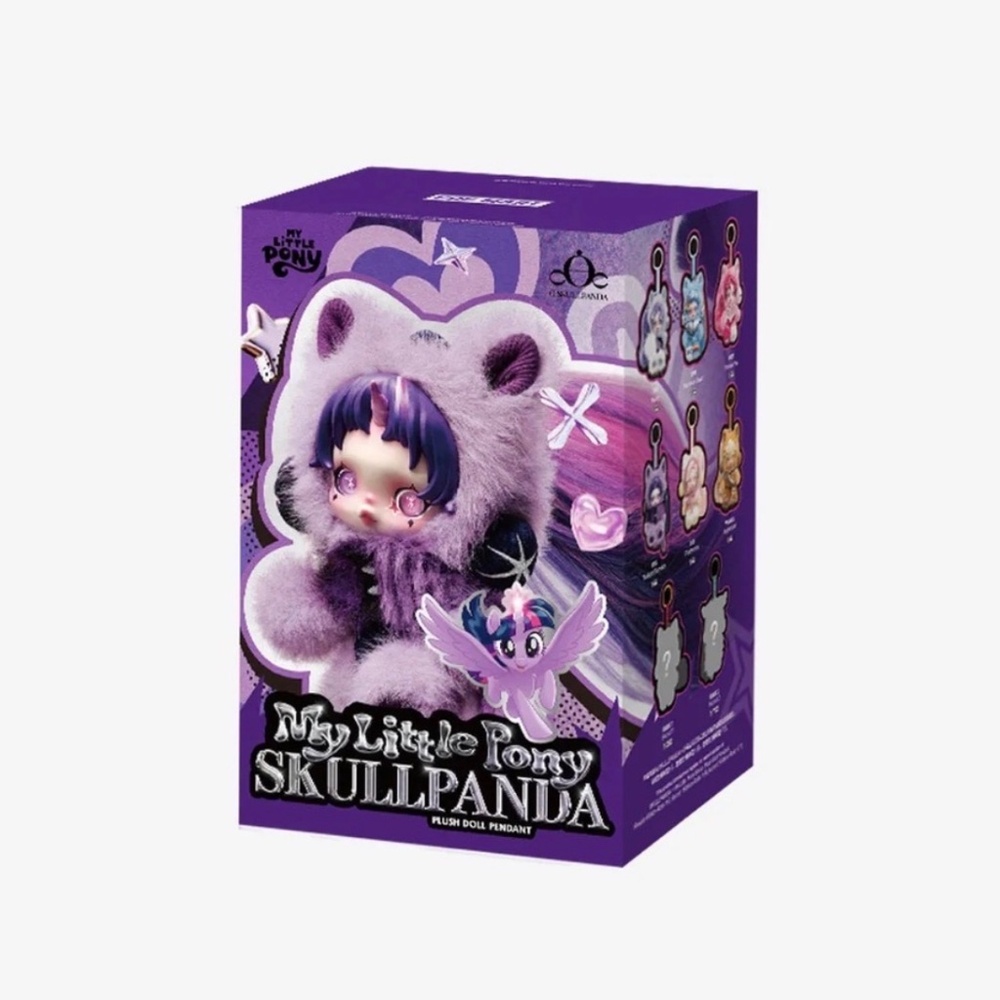POP MART SKULLPANDA x My Little Pony Series Plush, Blind Box